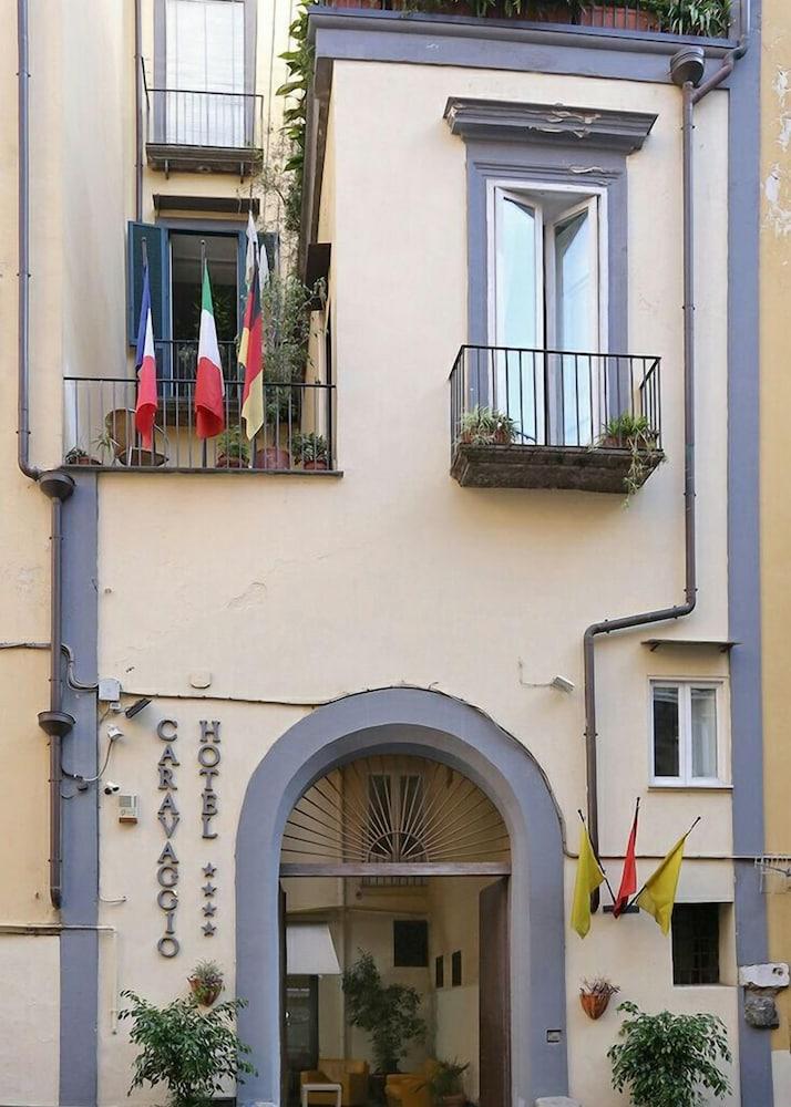 Caravaggio Hotel Napoli Bagian luar foto