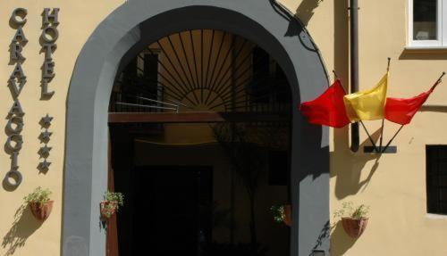 Caravaggio Hotel Napoli Bagian luar foto